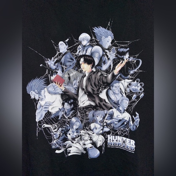 Hunter x Hunter Anime Tee L 1/1 Bootleg Merch UNI Manga JP - Picture 2 of 8